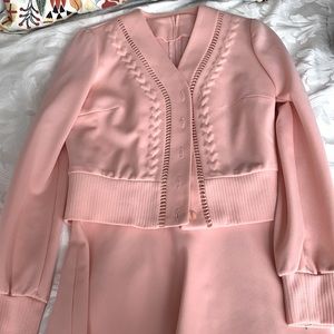 Cabot Vintage. Super sweet pink dress with jacket.